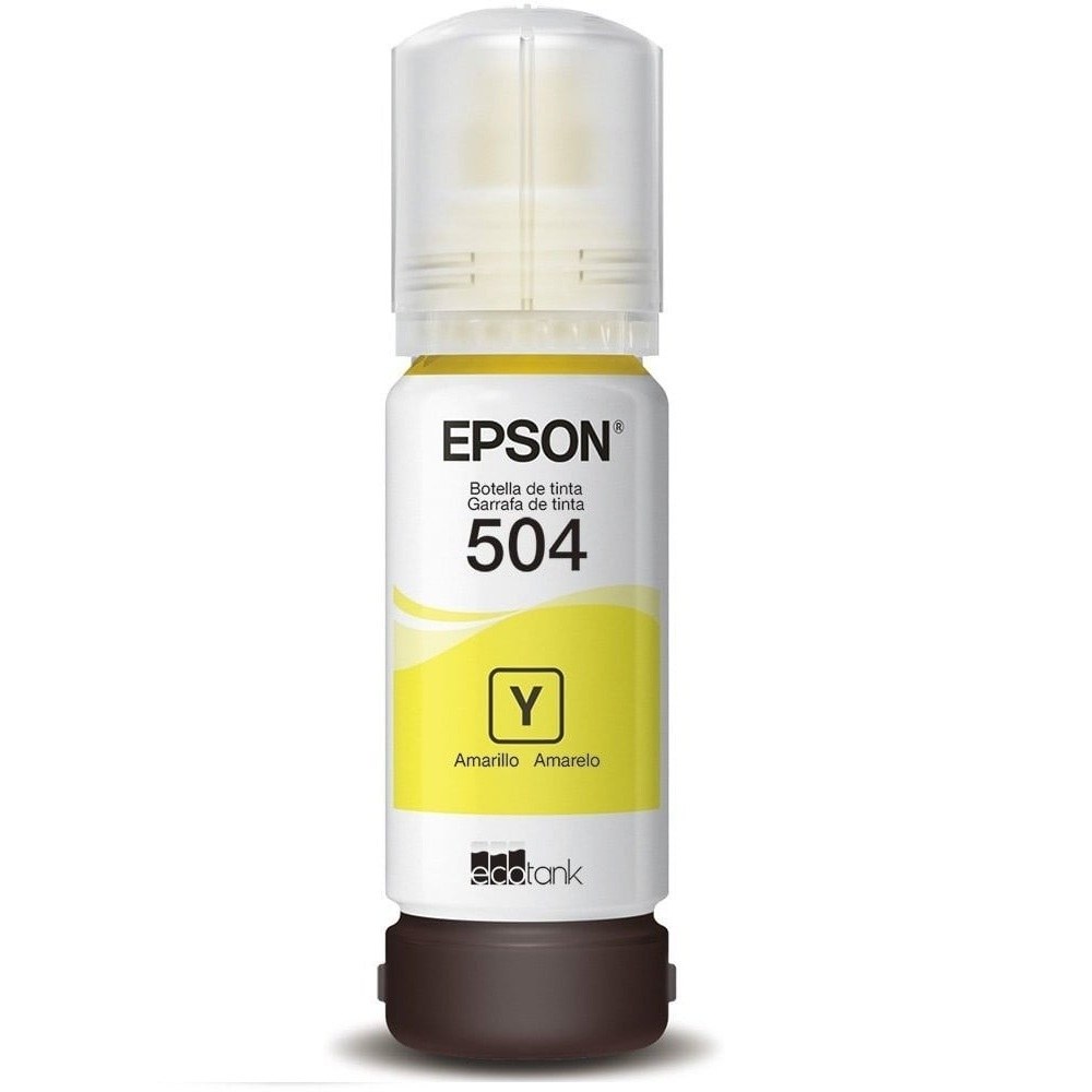 REFIL DE TINTA ORIGINAL EPSON 504 - AMARELO - T504420